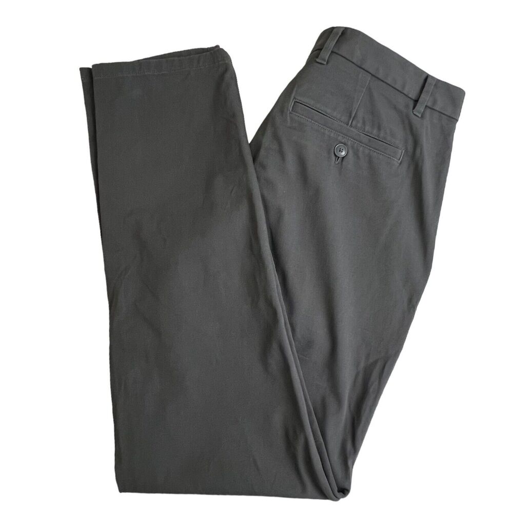 Everlane Uniform Mens Gray Slim Fit Pants 31 X‎ 30